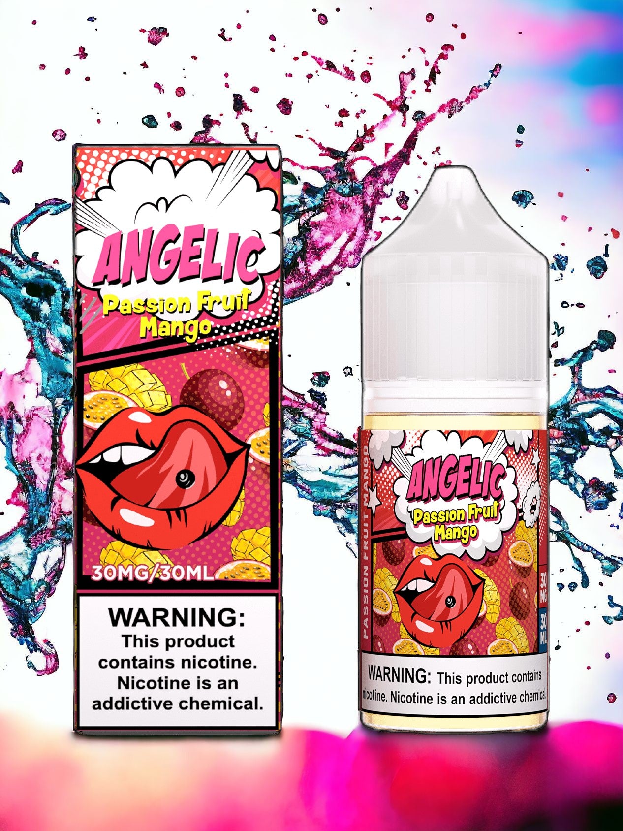 Angelic E-Liquids Nic Salts 30ml 30mg