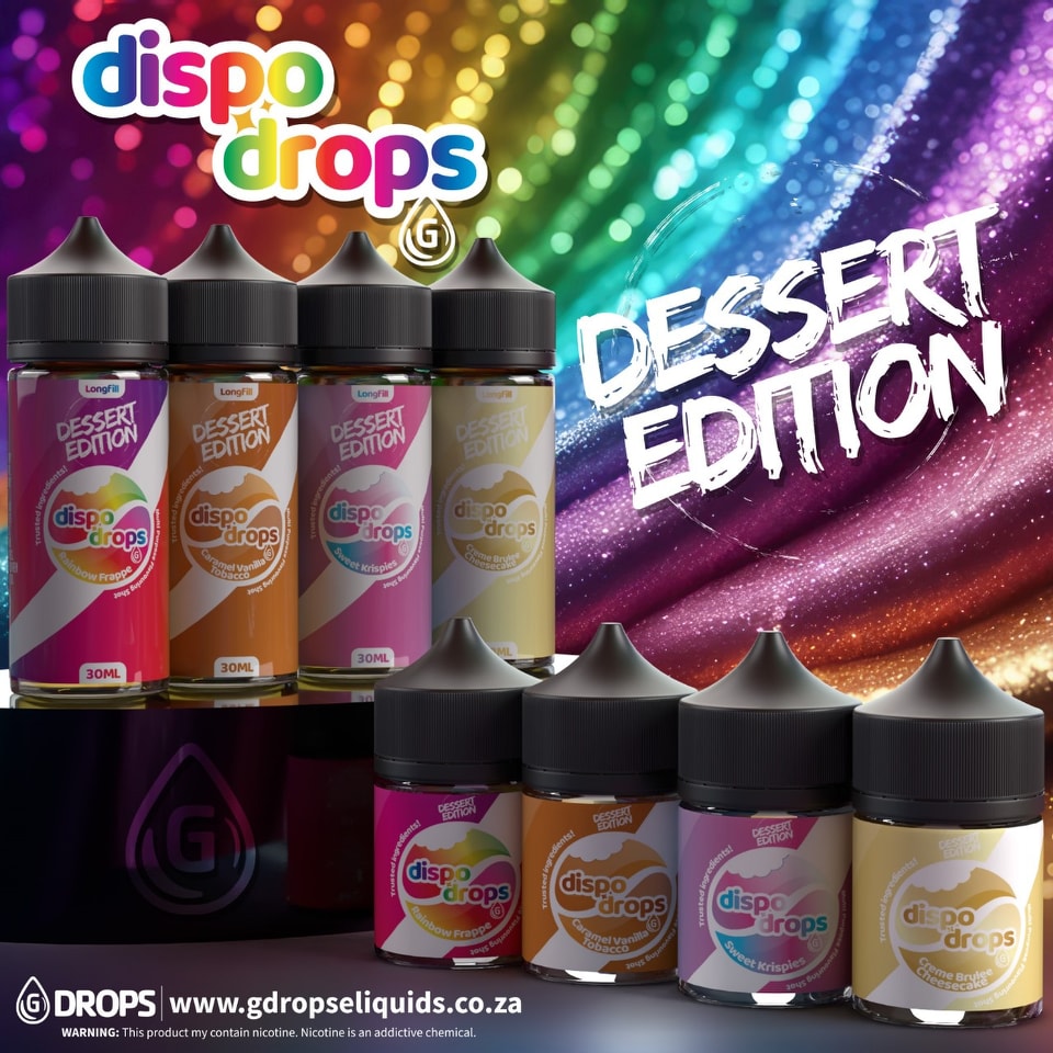 G-Dropz Dispo Dropz Dessert Range Longfills - Combo