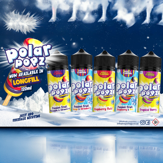 Vapology Longfill Eliquid Polar Pops - Flavor Shot Only