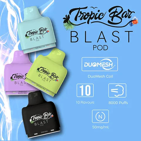 Tropic Bar Blast Replacement Flavor Pod per Pod