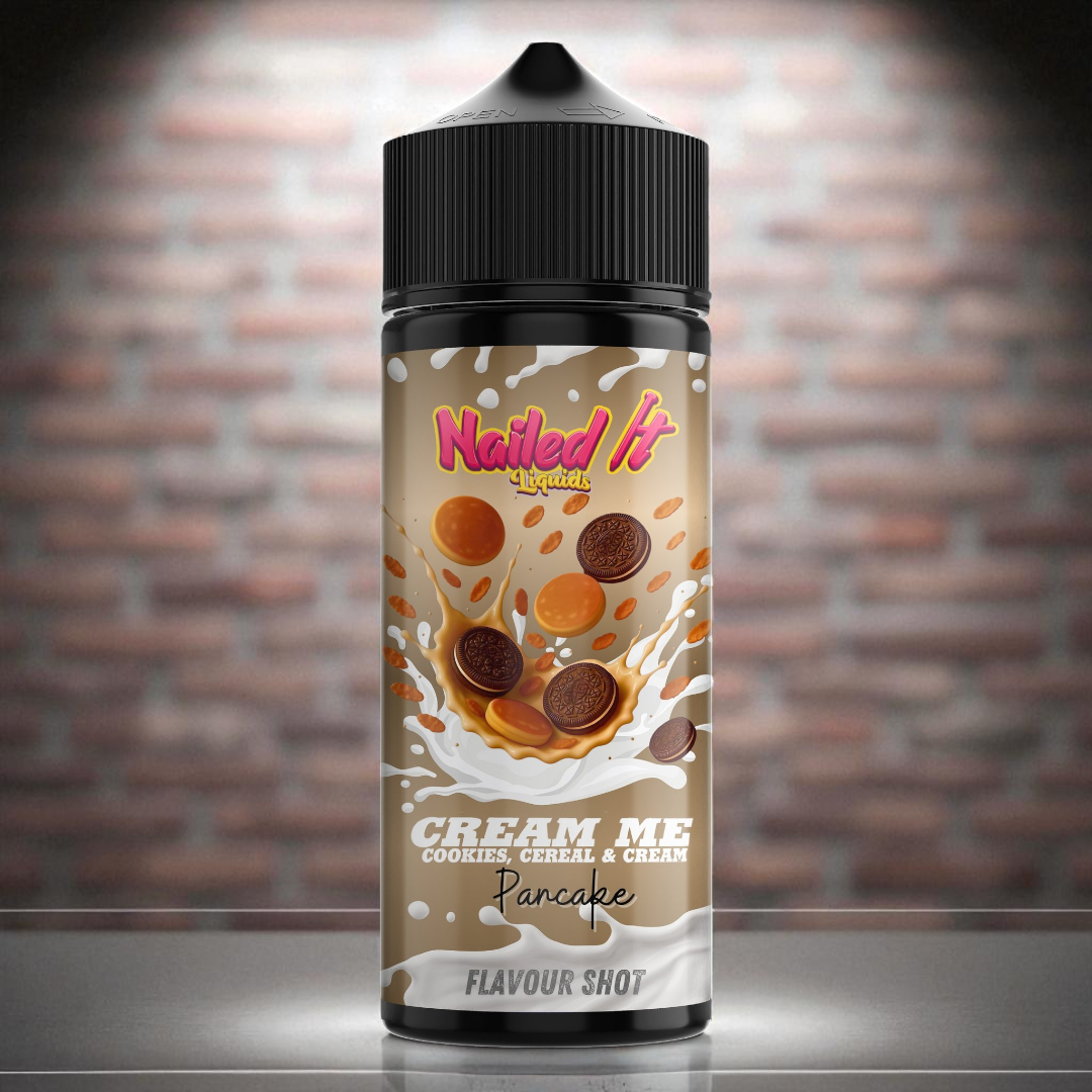 Nailed It Cream Me 120ml Longfill - Flavour Shot Only