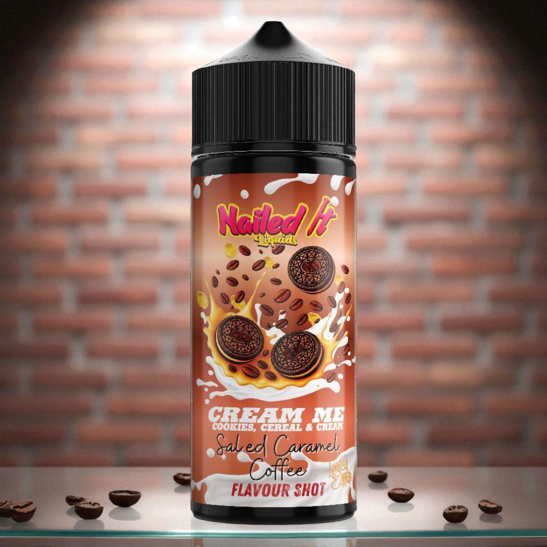 Nailed It Cream Me 120ml Longfill - Flavour Shot Only