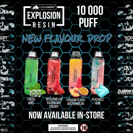 Cloud Burst 10000 Puff Disposables