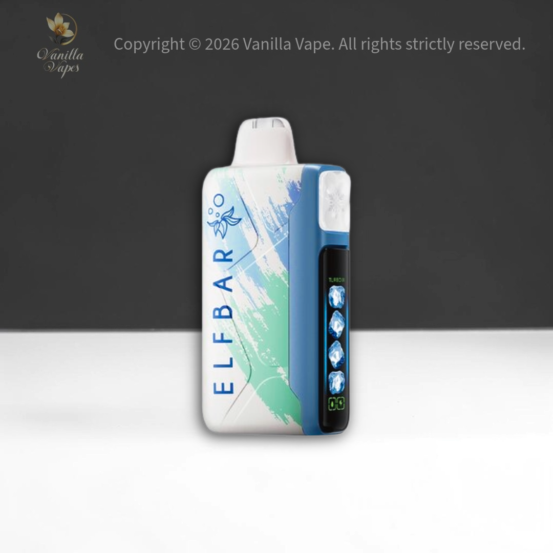 Elfbar Ice King 25000 Puff Disposable 5% Vanilla Vape Elfbar Ice King 25000 Puff Disposable 5% Vanilla Vape