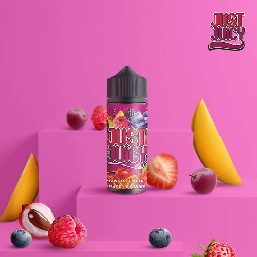 Hidden Clouds- Just Juicy Mango/Litchi/Grape/Berries 12mg 30ml