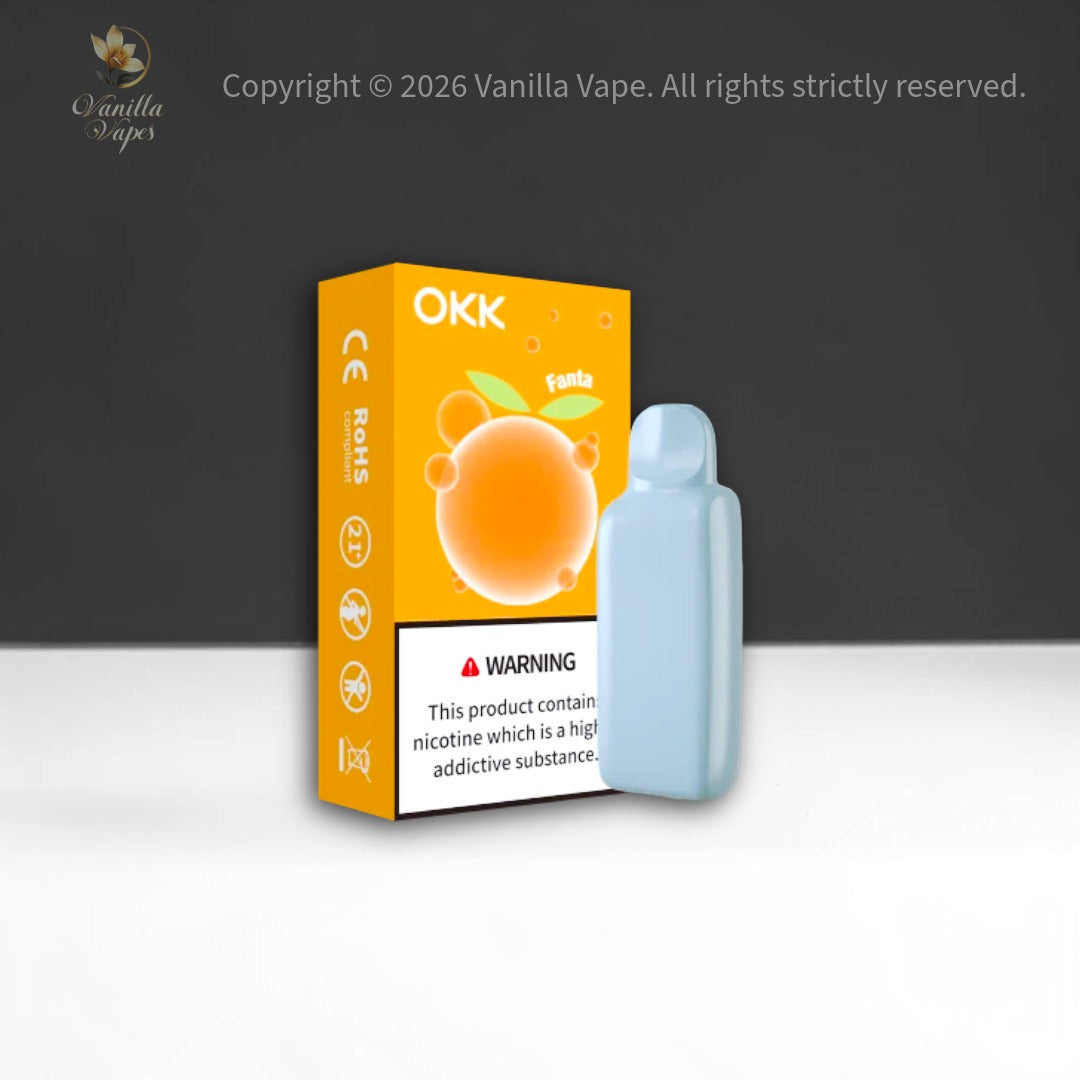 OKK Cross Flavor Pods 5000 Puff  Vanilla Vape