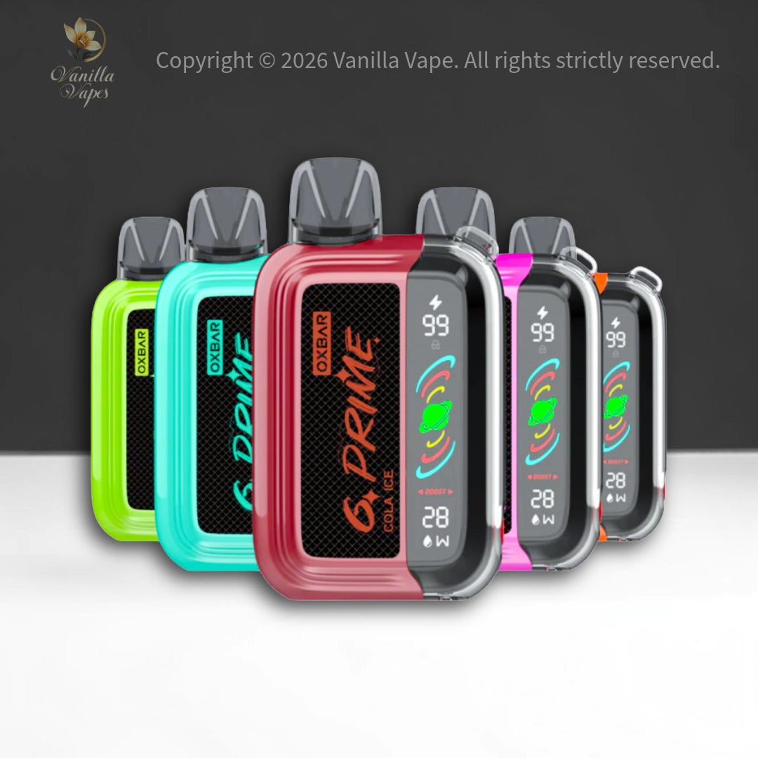 Oxbar 25000 Puff Disposables 5%  Vanilla Vape