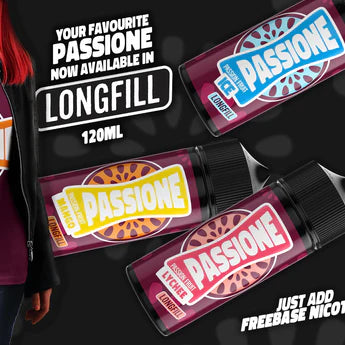Vapology The Passion Range Longfill - Flavour Shot Only
