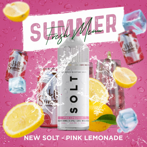 SOLT Black Ice/Pink Lemonade Nic Salts 30ml 30mg