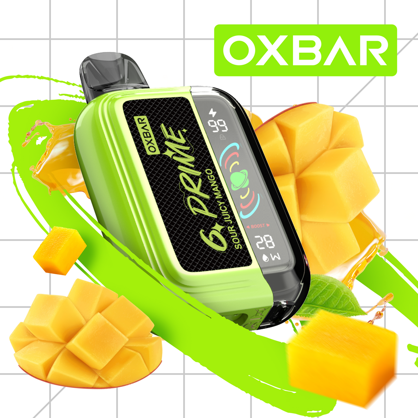 Oxbar 25000 Puff Disposables 5%