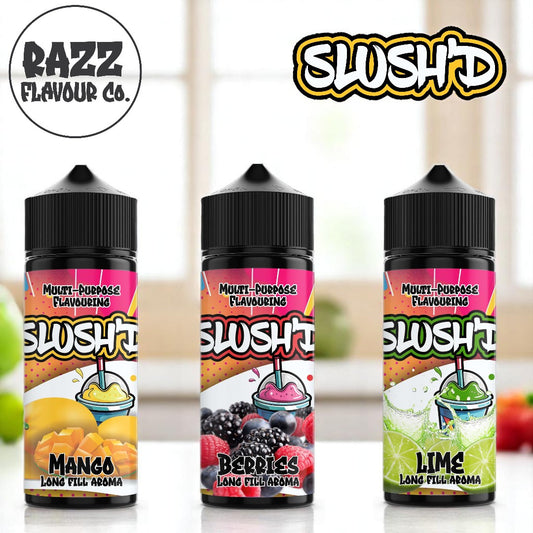 Razz Flavour Co. Slush'd Longfill - Flavour Shot Only