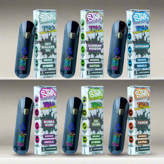 STNR Creations 2G THC-A Disposable Vape(Diamond  & Live Rosin Editions)