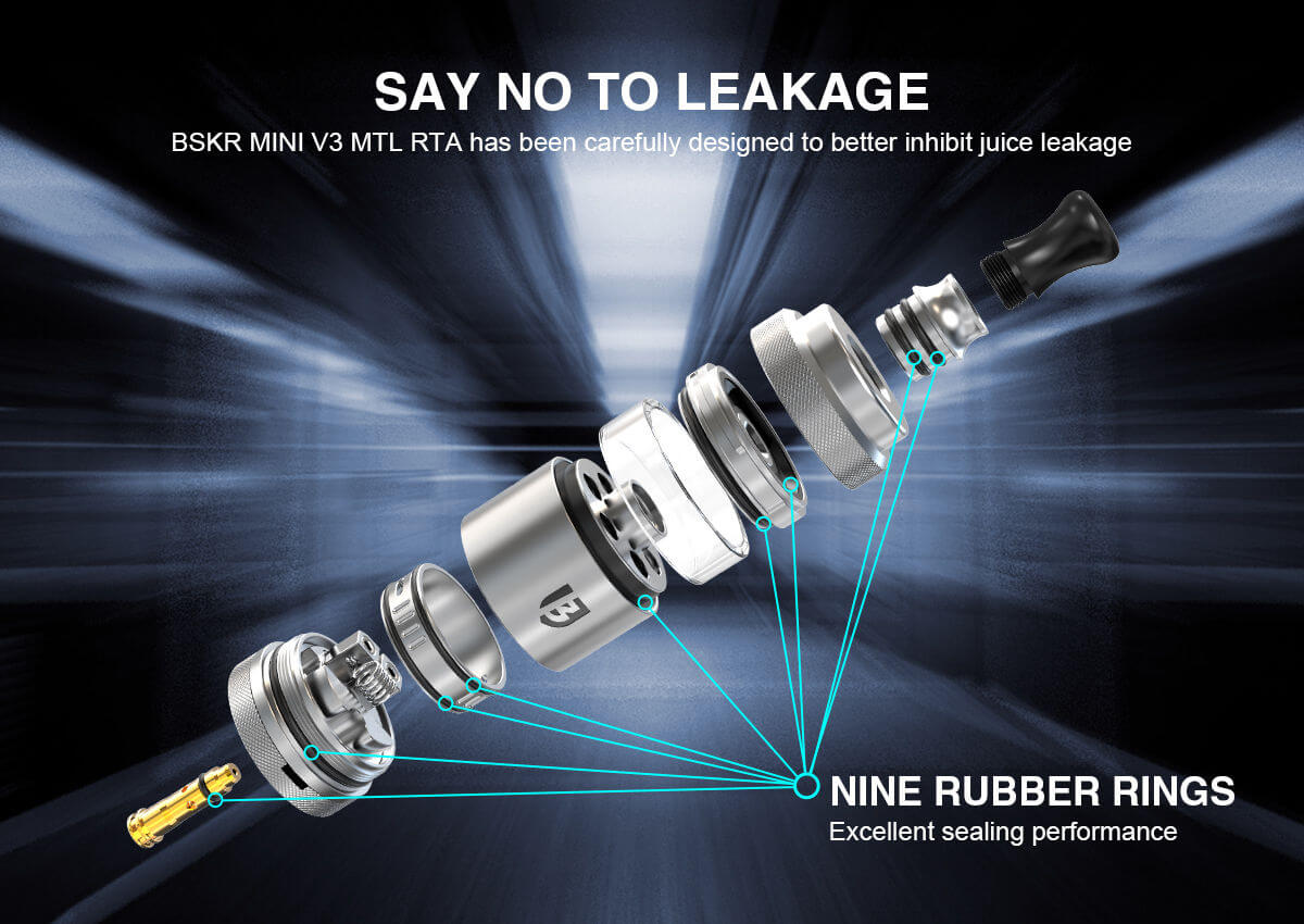 Vandy Vape BSKR Mini V3 MTL RTA (Simple Version)