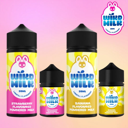 Steam Masters Wikd Milk Longfill - Flavour Shot Only