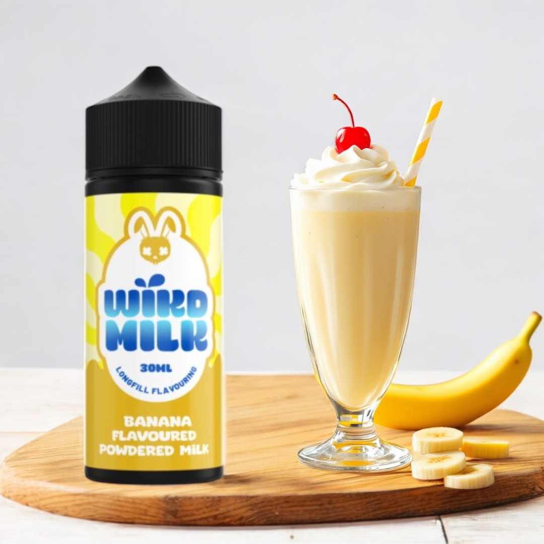 Steam Masters Wikd Milk Longfill - Flavour Shot Only