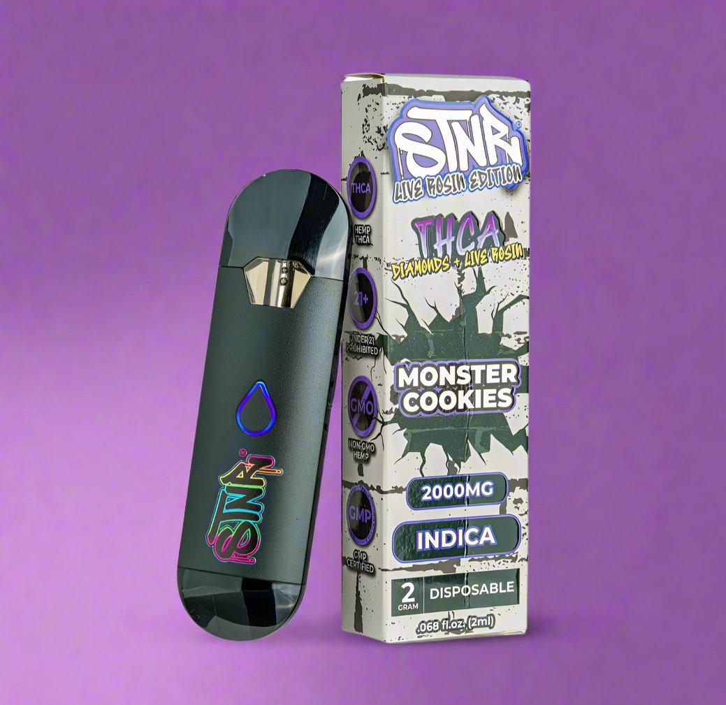 STNR Creations 2G THC-A Disposable Vape(Diamond & Live Rosin Editions)