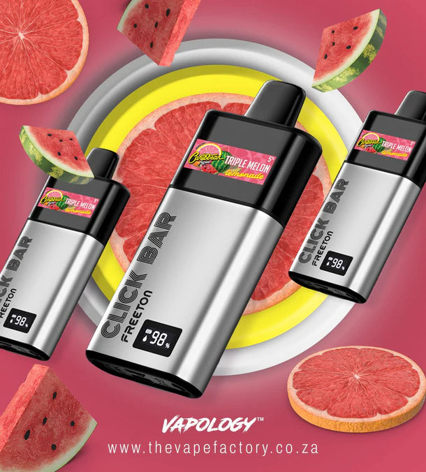 Click Bar 7000 Puff Flavour Cartridges 5% per Cartridge