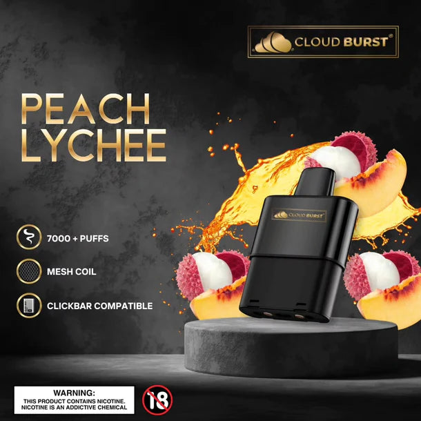Click Bar 7000 Puff Flavour Cartridges 5% per Cartridge