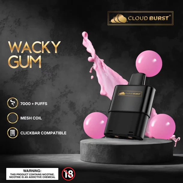Click Bar 7000 Puff Flavour Cartridges 5% per Cartridge