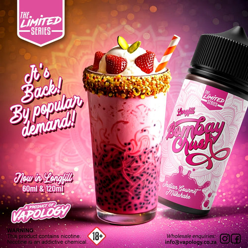 Vapology Longfill Bombay Crush - Flavour Shot Only