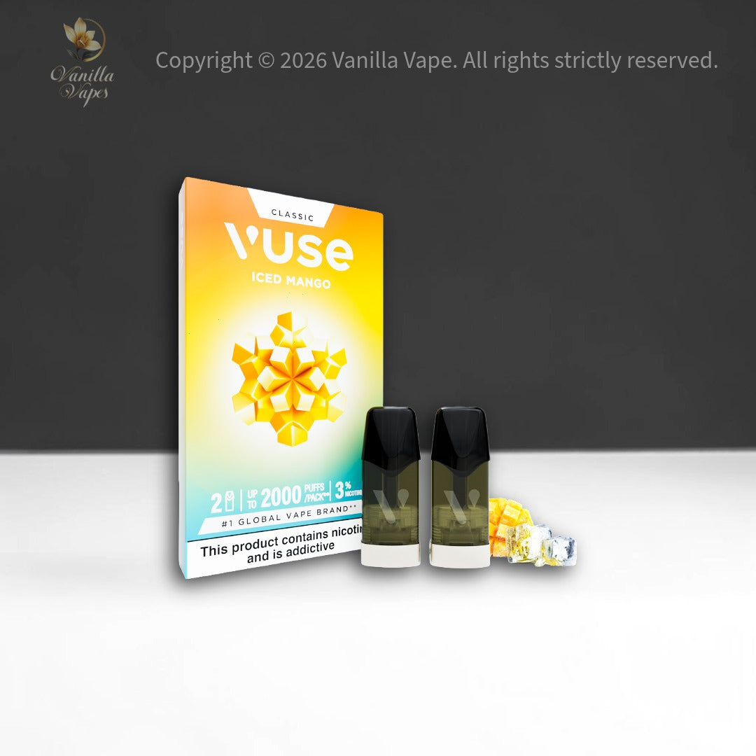 Vuse Replacement Prefilled Pods per 2 Pack – Vanilla Vape