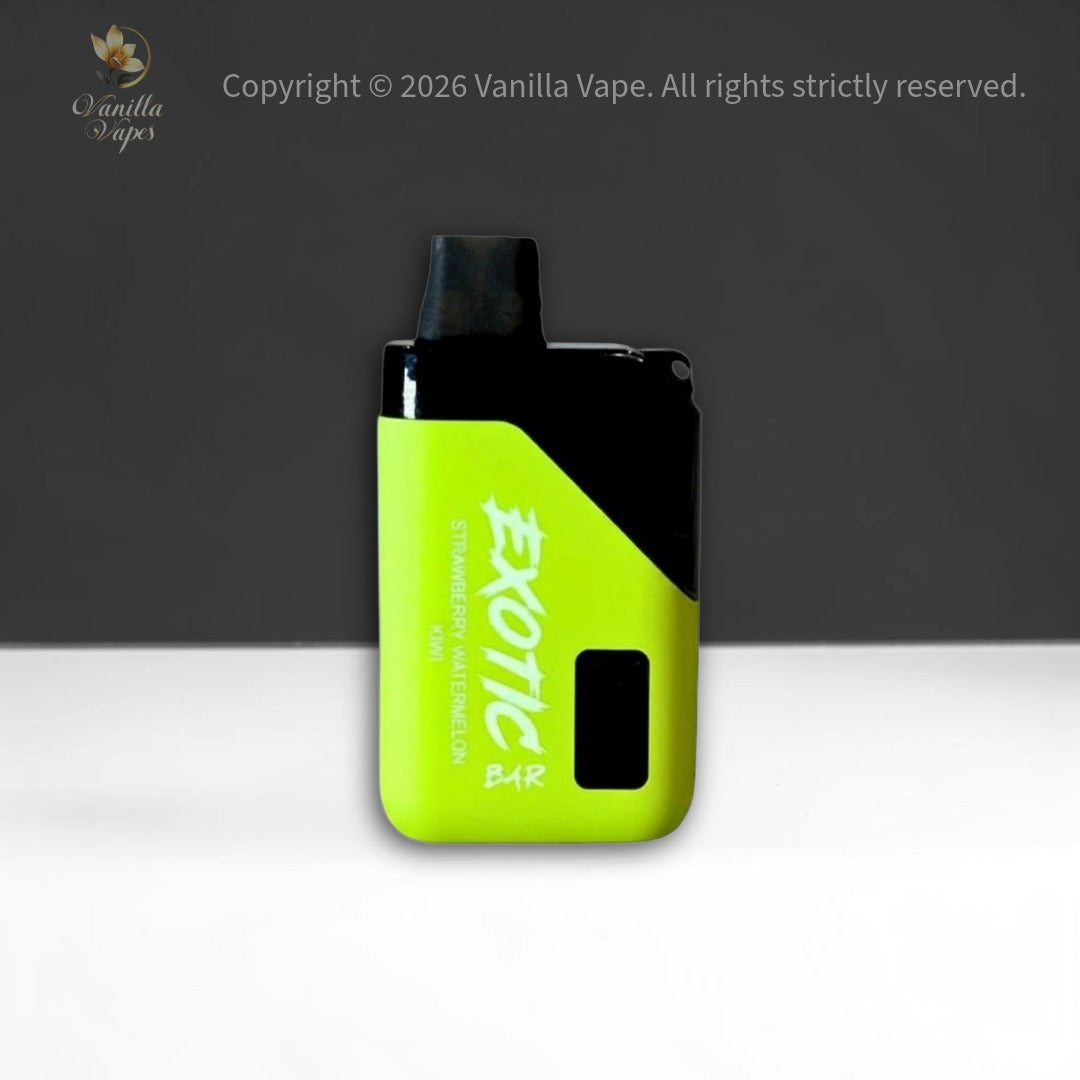 Exotic Bar 8000 Puff Disposable 4% Vanilla Vape Exotic Bar 8000 Puff Disposable 4% Vanilla Vape