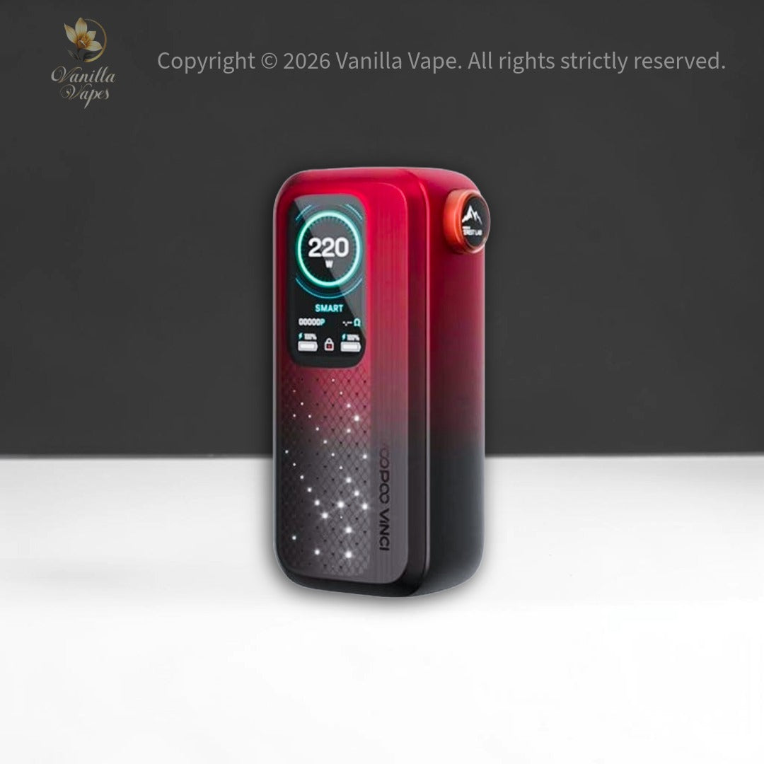 Voopoo Vinci Spark 220 Mod Vanilla Vape Voopoo Vinci Spark 220 Mod Vanilla Vape