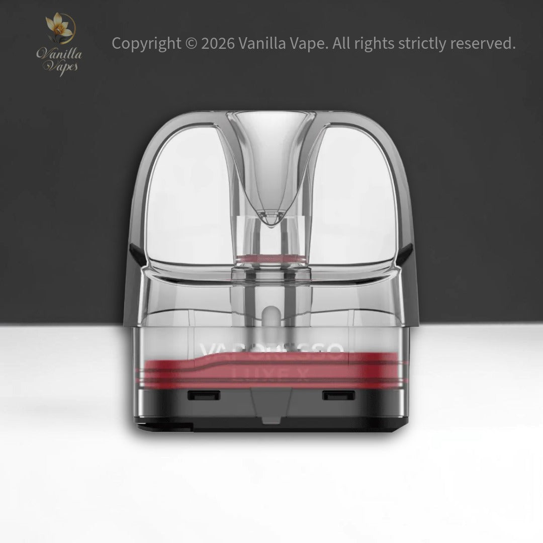 Vaporesso Luxe X Replacement Pod per Pod Vanilla Vape Vaporesso Luxe X Replacement Pod per Pod Vanilla Vape