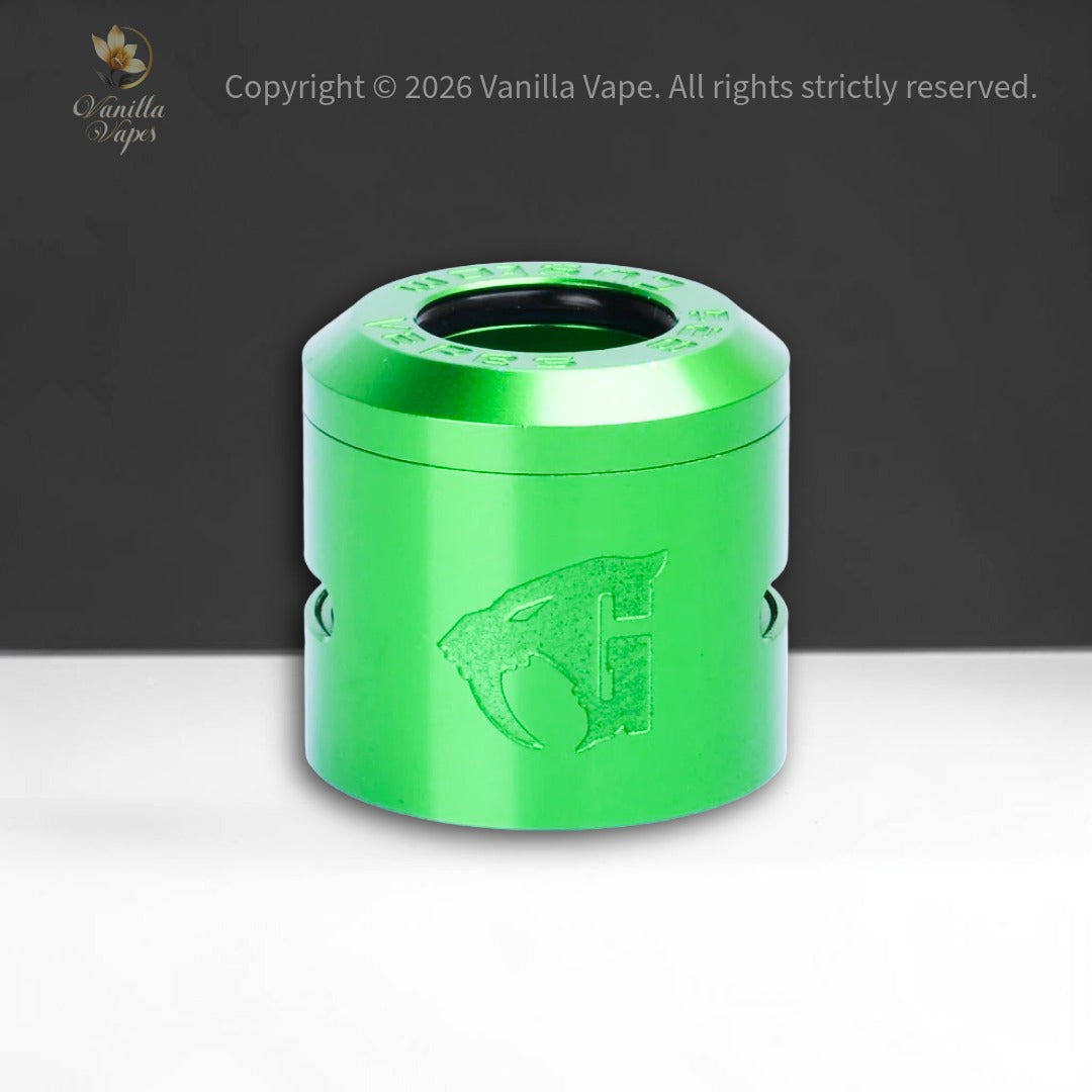 Goon RDA Chuff Cap - Red Vanilla Vape Goon RDA Chuff Cap - Red Vanilla Vape
