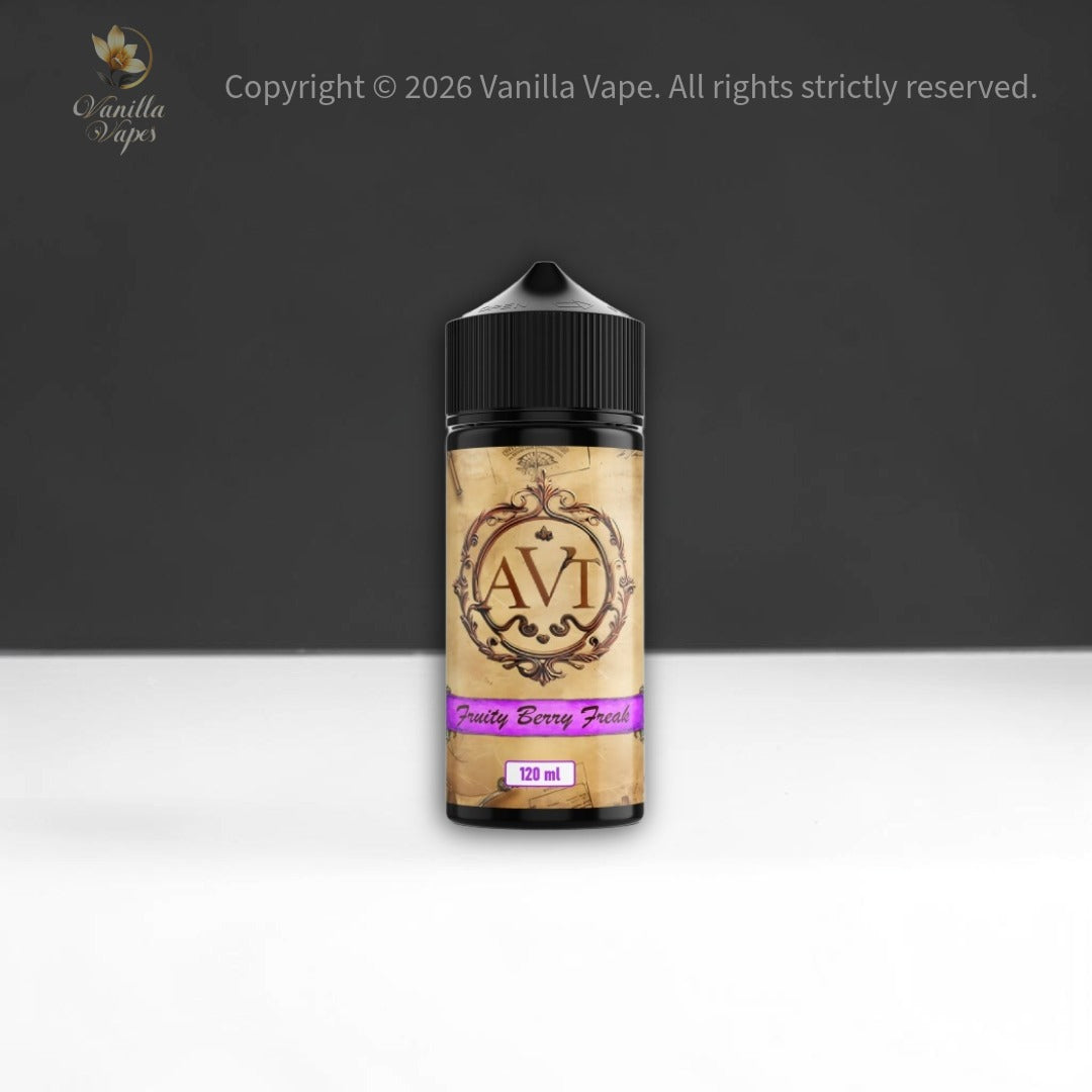 AVT E-Liquids Fruit Range 120ml - Premix Vanilla Vape AVT E-Liquids Fruit Range 120ml - Premix Vanilla Vape