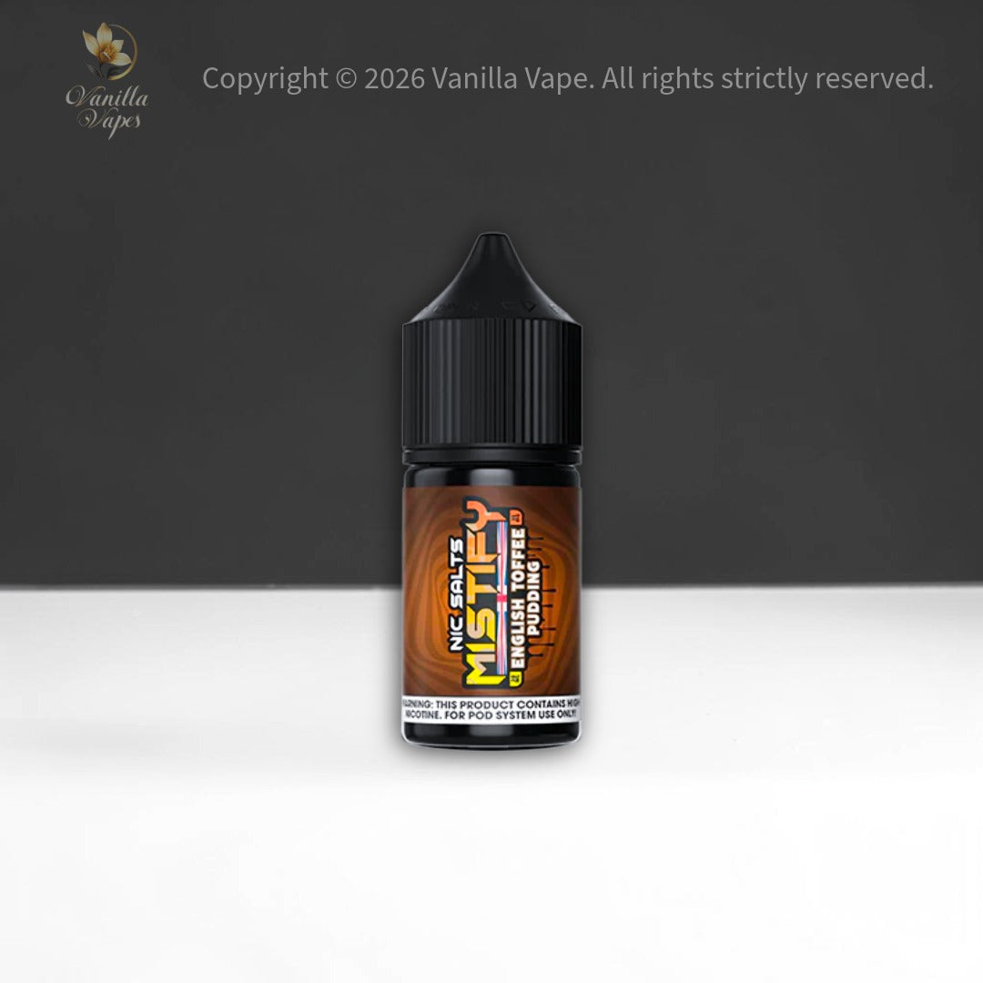 GBOM Mistify English Toffee Pudding Nic Salts