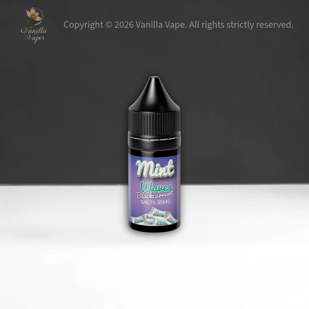 Cosmic Dropz - Mint Blackcurrant Waves Nic Salts 30ml