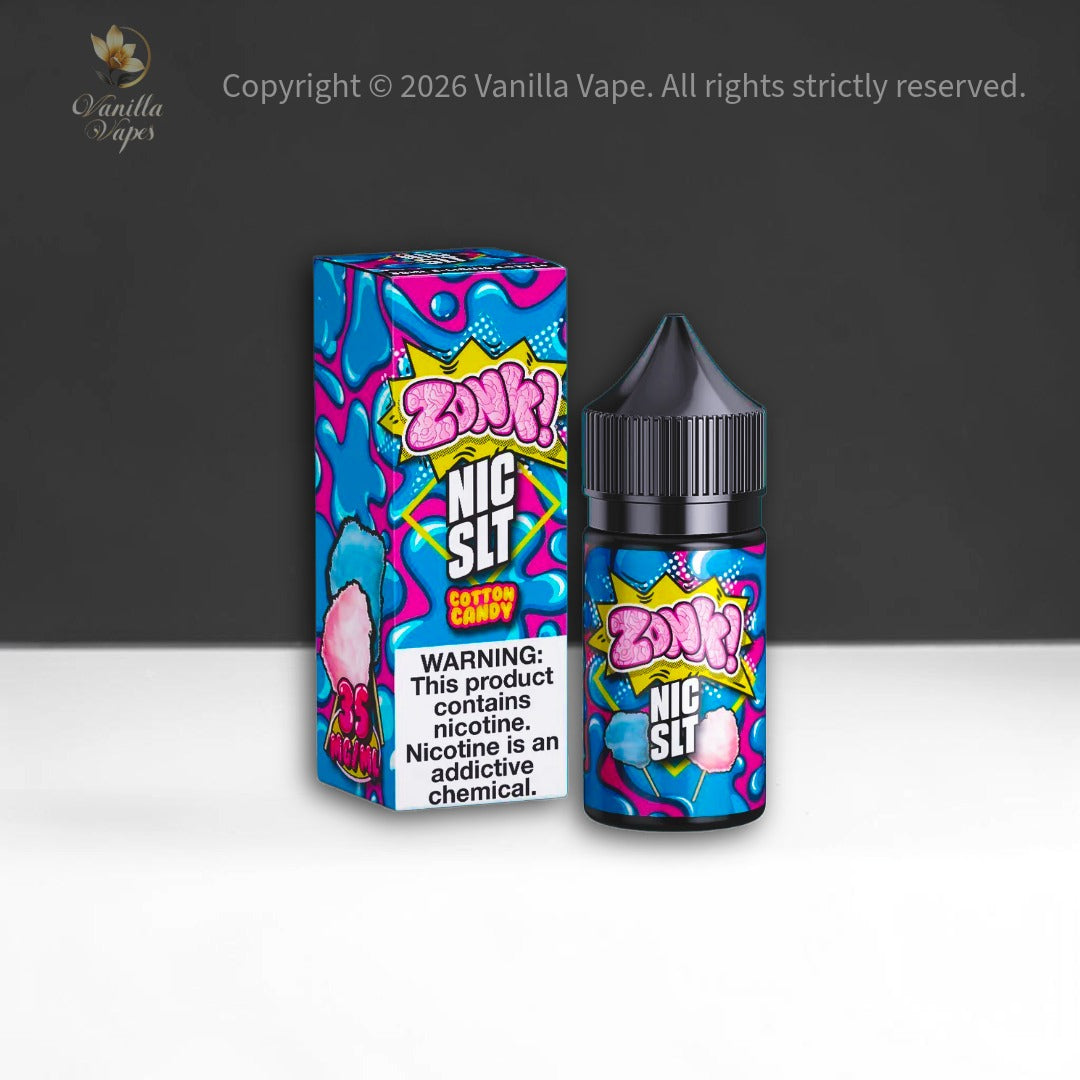 Zonk Cotton Nic Salts 30ml Vanilla Vape Zonk Cotton Nic Salts 30ml Vanilla Vape