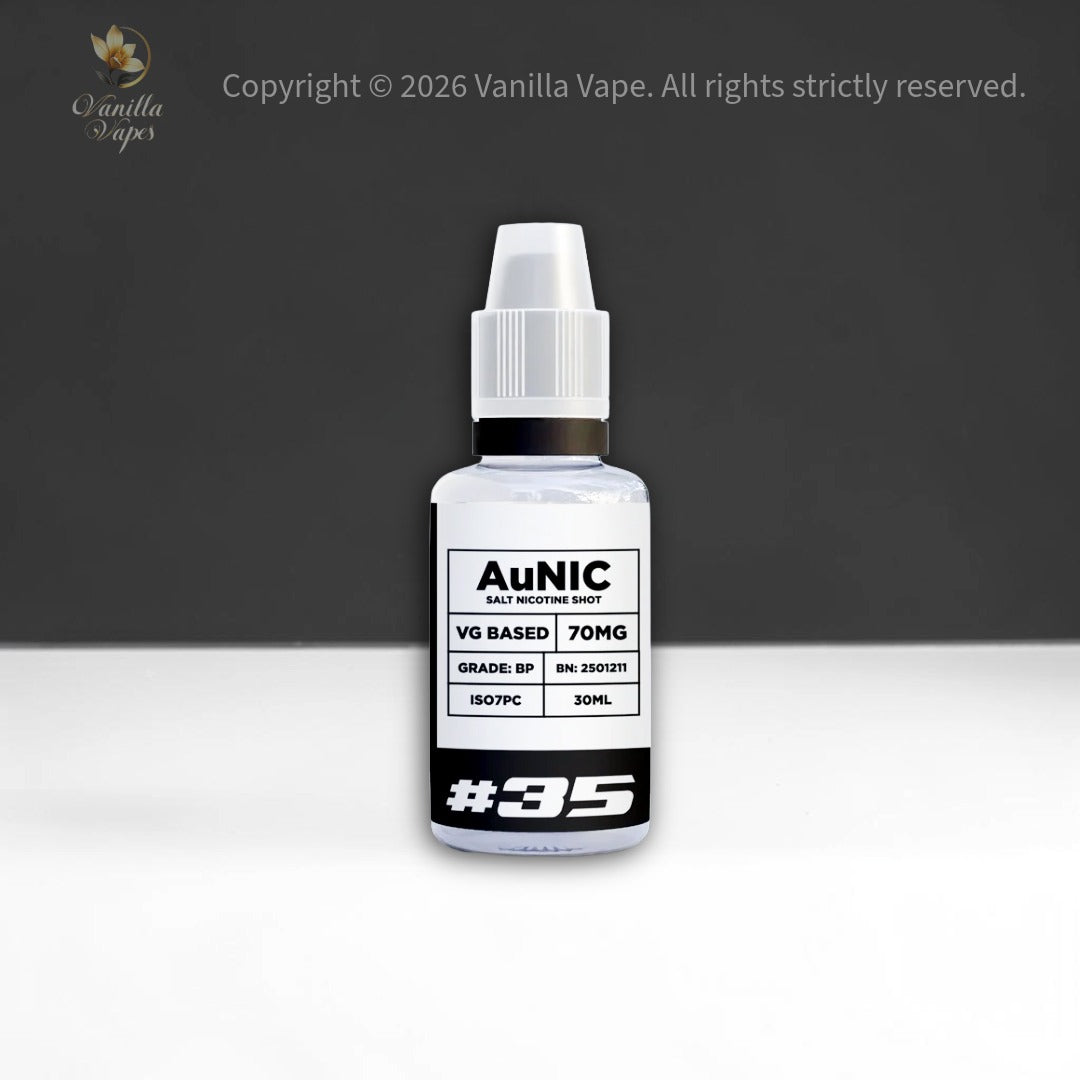 AuNic Nic Salts Shot - VG Base 30ml For 60ml Salts Long Fills