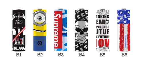 Battery Wraps 20700/21700 Assorted