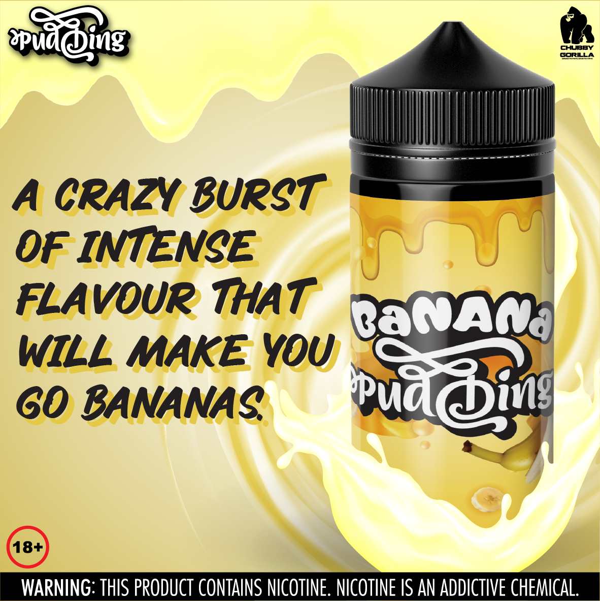 Cosmic Dropz Banana Pudding 120ml 2mg