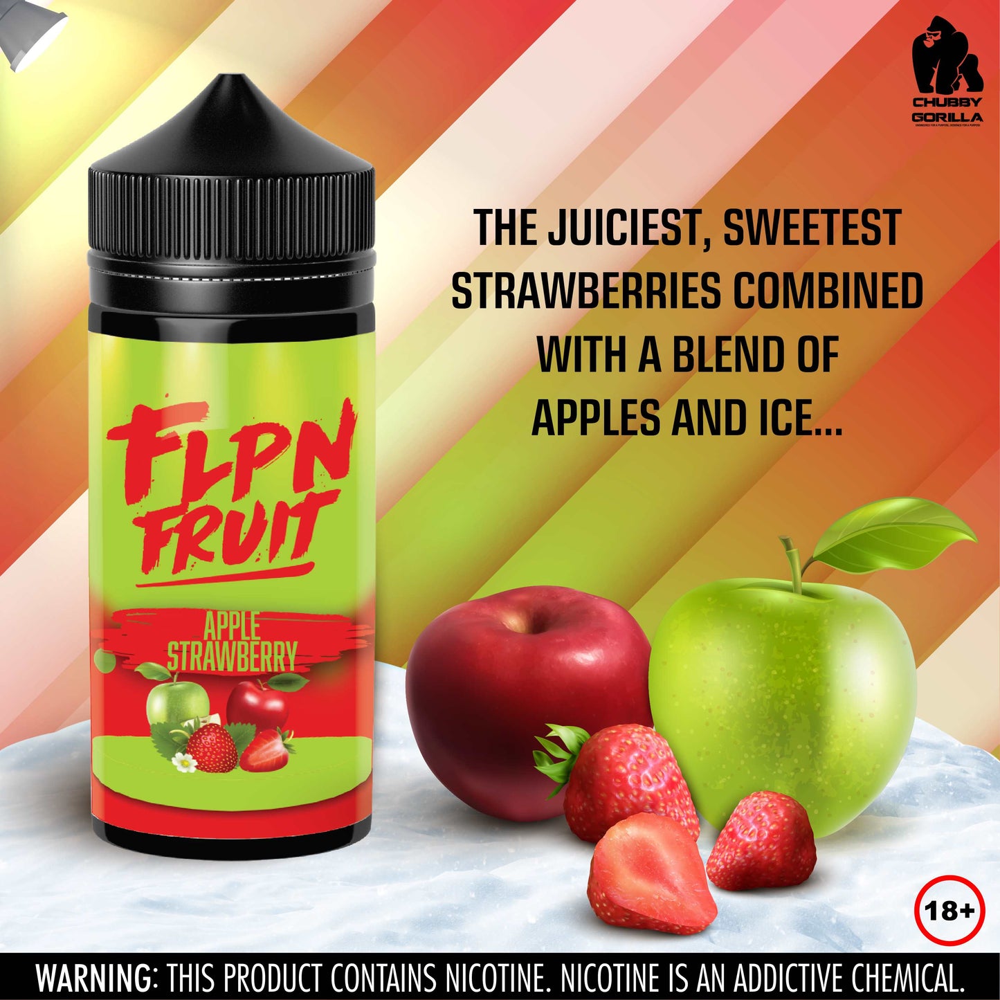 Cosmic Dropz Flpn Fruit Apple Strawberry 120ml 3mg