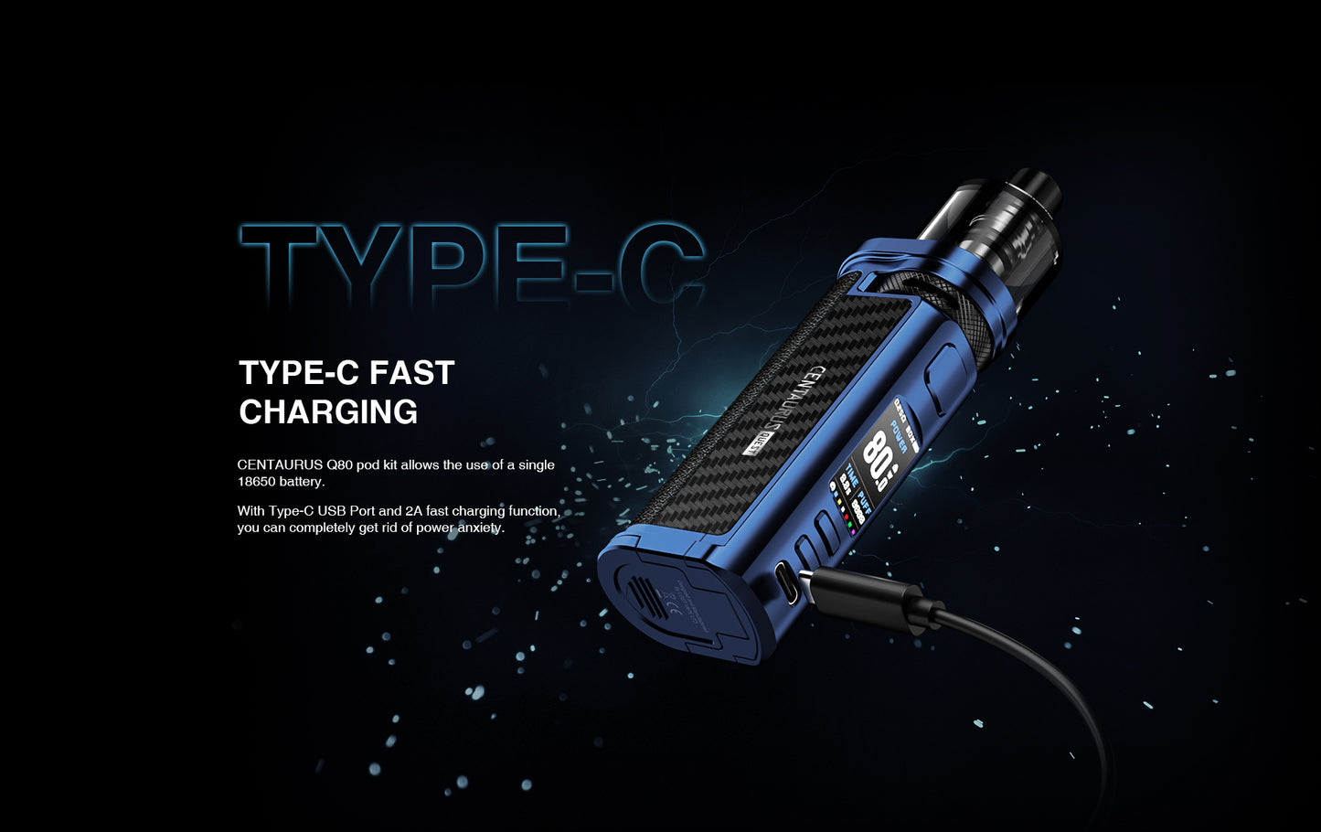 Lost Vape Centaurus Q80 Pod Mod