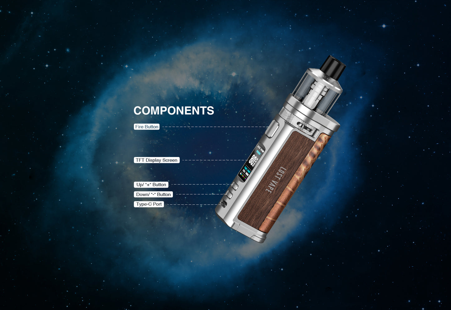 Lost Vape Centaurus Q80 Pod Mod