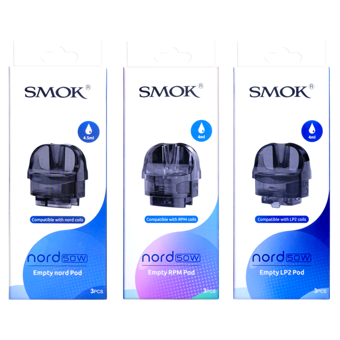 Smok Nord 50W Replacement Pods per pod