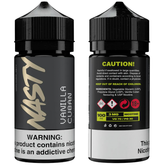 Nasty ModMate Vanilla Cuban 100ml 3mg