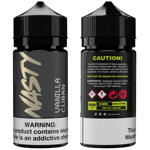 Nasty ModMate Vanilla Cuban 100ml 3mg