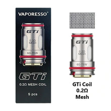 Load image into Gallery viewer, Vaporesso GTi Coils per Coil

