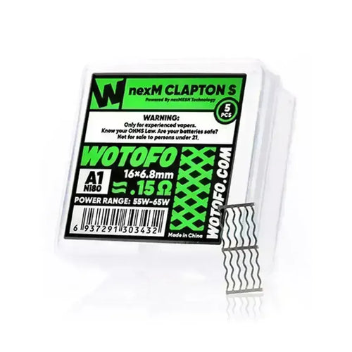 Wotofo NexMesh Clapton S 5pcs