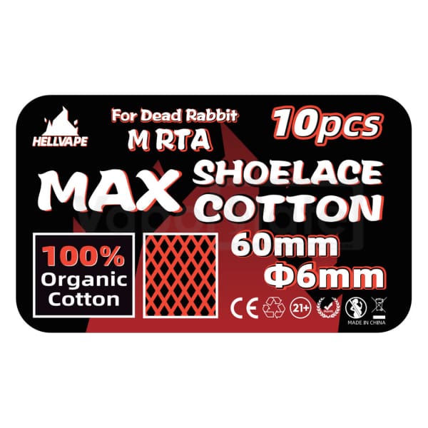 Hellvape Max Shoelace 10pcs/Pck
