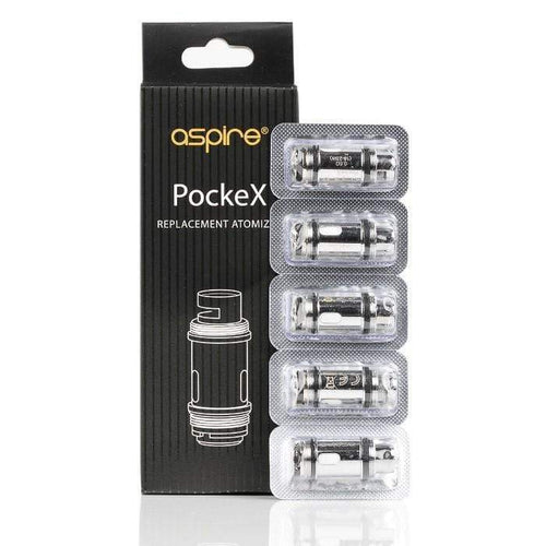 Aspire Pockex Replacement Coils 0.6ohm price per coil