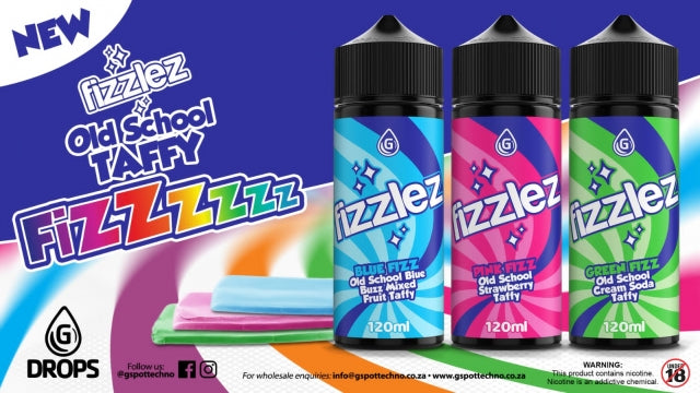 G-Dropz - Fizzles E-Liquids Assorted