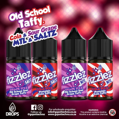 G-Dropz - Fizzles E-Liquids Assorted