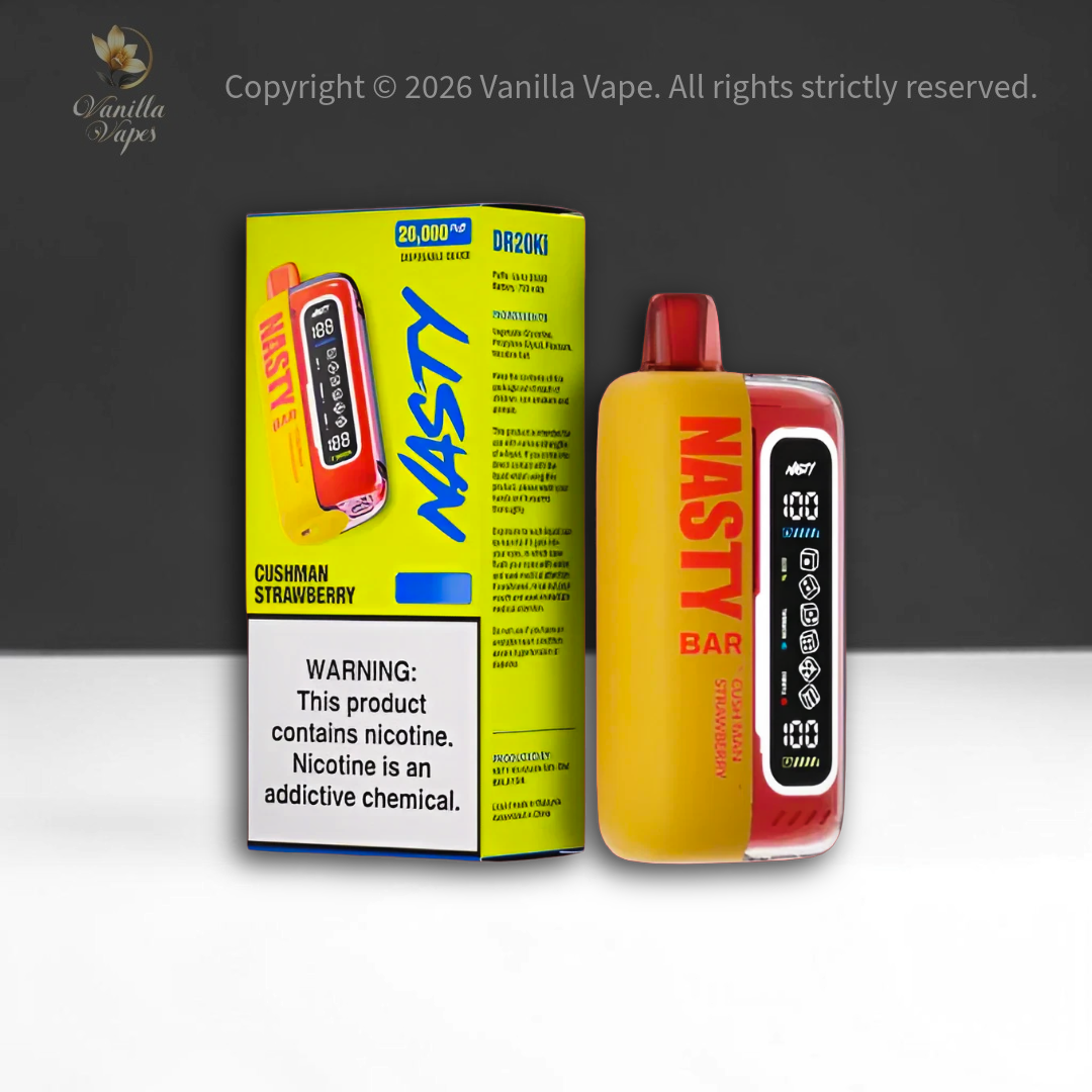 Nasty XL 20000 Puff Disposable 5% Vanilla Vape Nasty XL 20000 Puff Disposable 5% Vanilla Vape