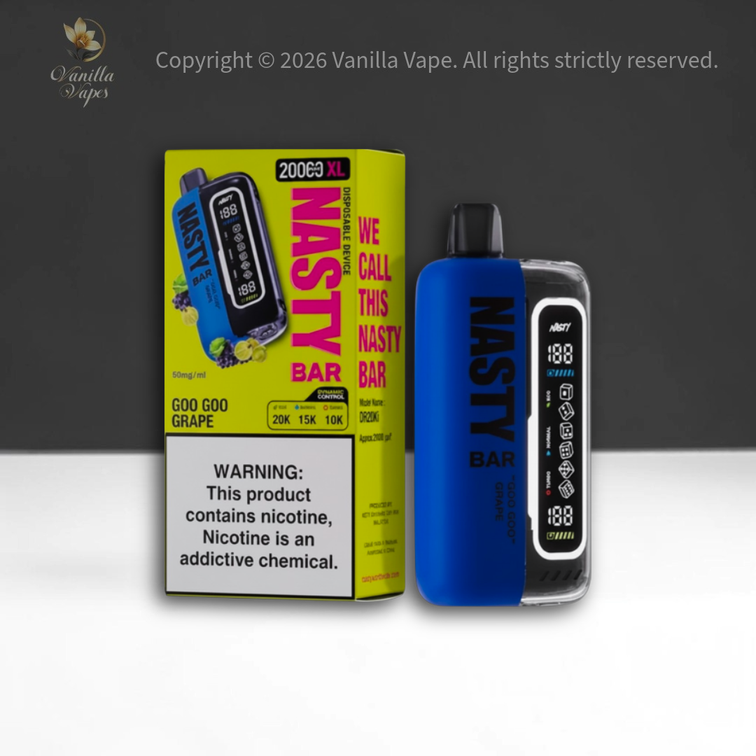 Nasty XL 20000 Puff Disposable 5%  Vanilla Vape